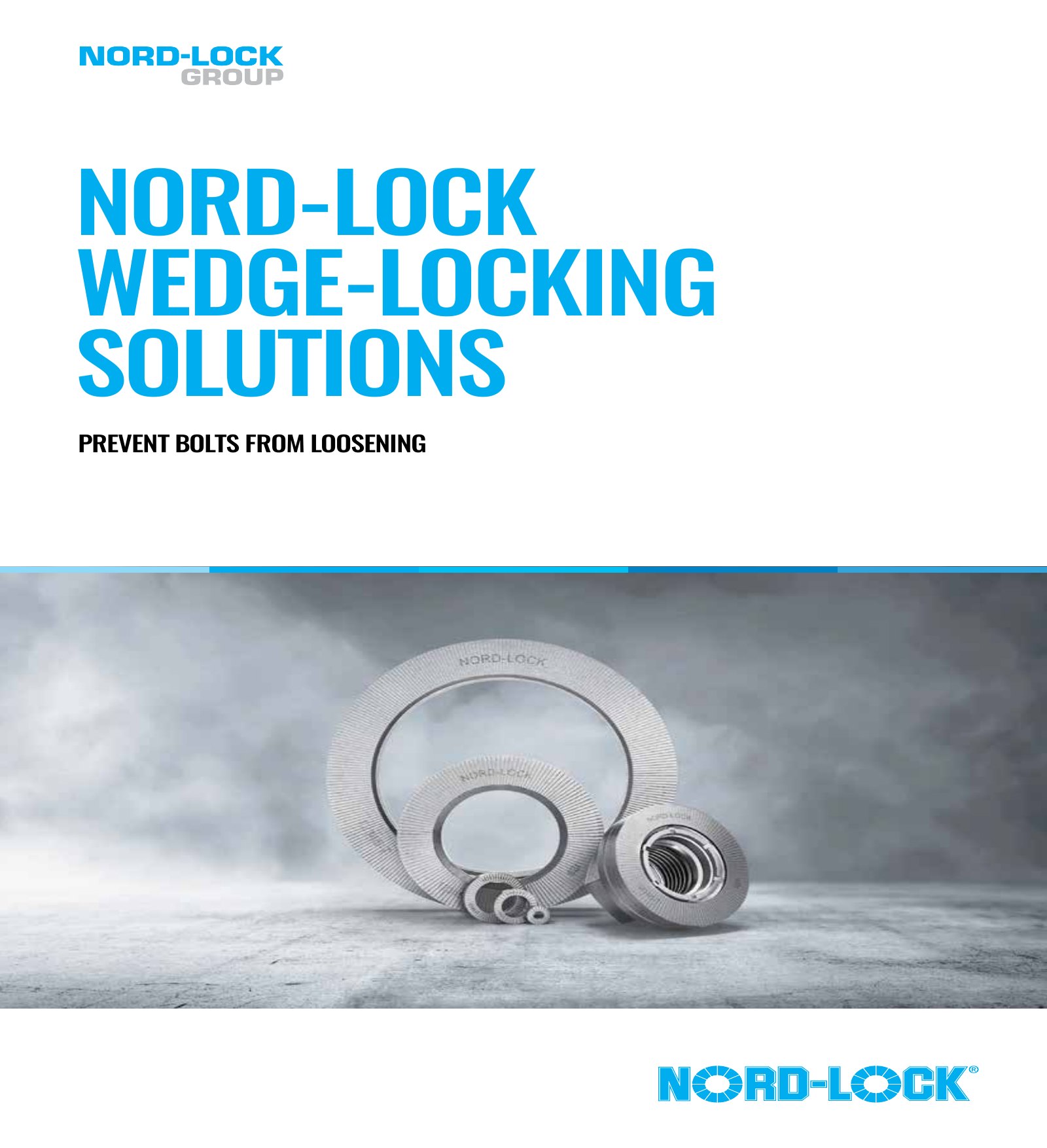 Nord-Lock wedge-locking solutions brochure cover